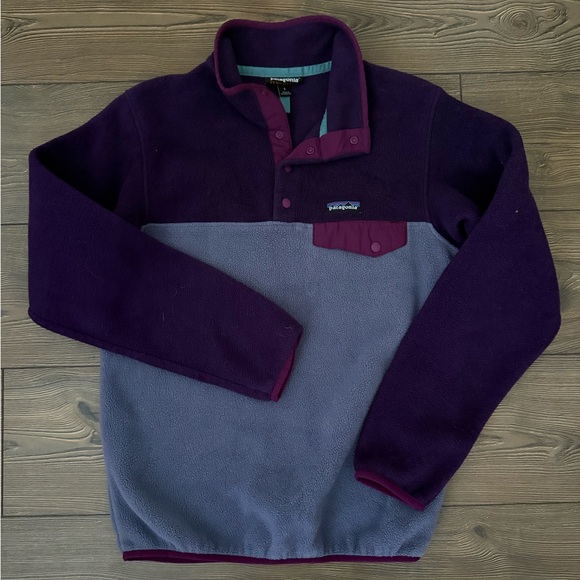 Patagonia Tops - Patagonia Purple Fleece Pullover